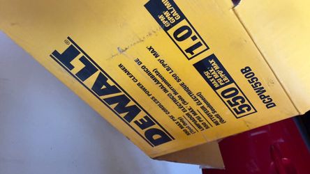 Dewalt cordless power washer