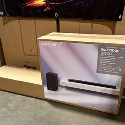 Samsung Soundbar 5.1 Ch. Home Theater System (HW-B73CD)– Wireless Subwoofer, Dolby & Adaptive Audio