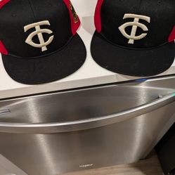 Twins Baseball Hats Never Been Worn Still Brand New 