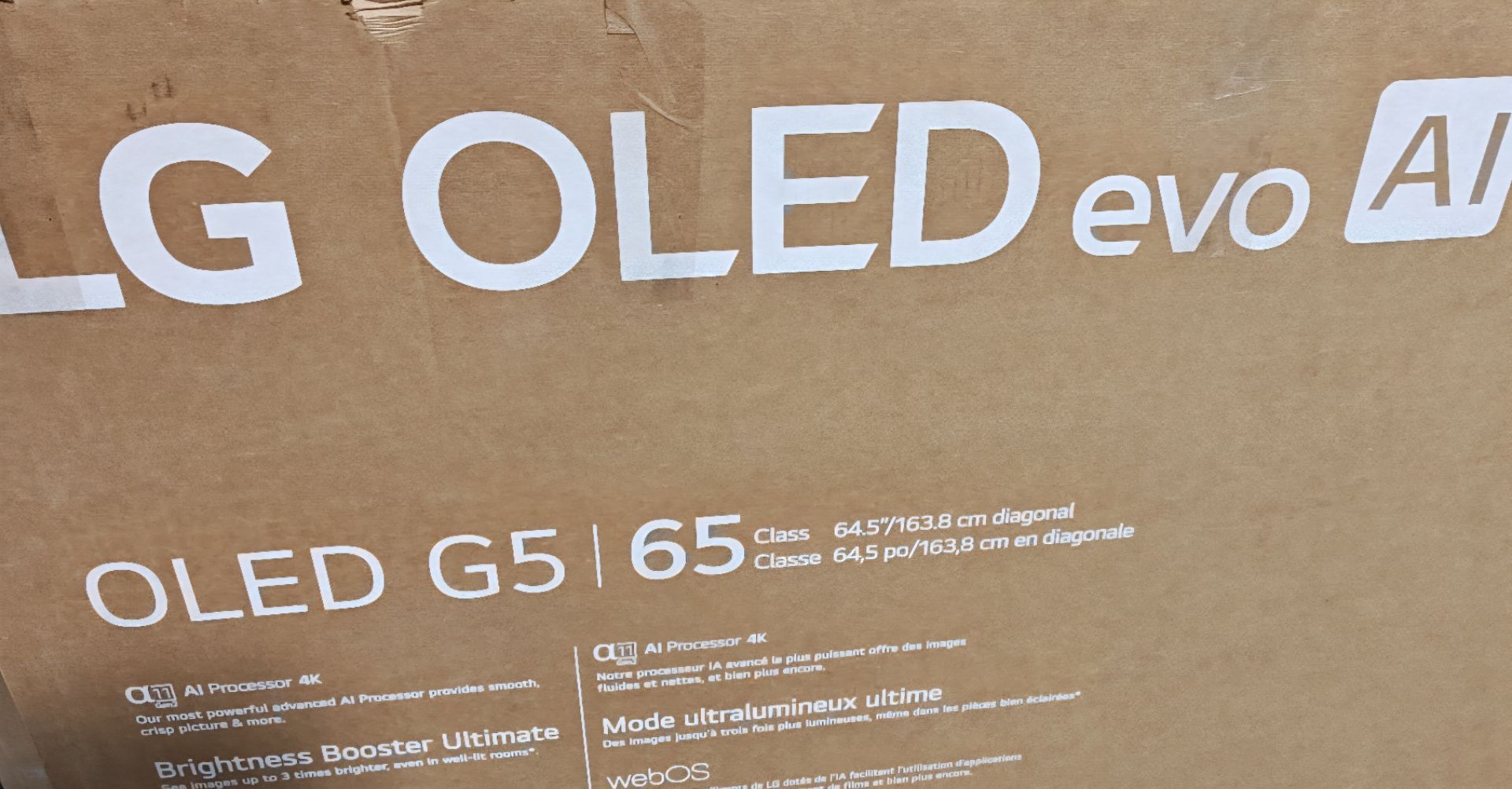 TV LG OLED 65" (G5)