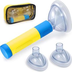 Travel Carrying Bag for Device, Durable Storage Bag for Airway Suction Kit, Portable Travel Case with Adjustable Hand Strap for Car Home Camping Hikin