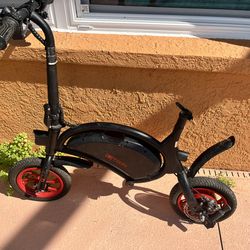 Jetson E bike. Works, but needs some TLC