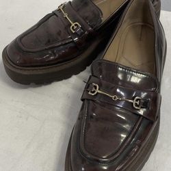 NEW Sam Edelman Branded Men's Brown Formal Dress Shoes Size 10