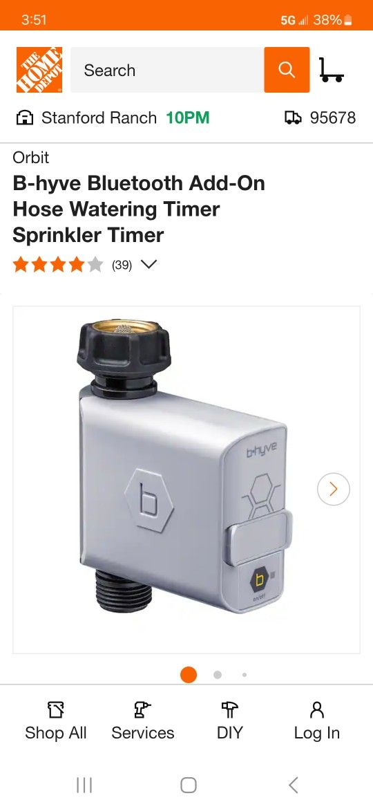 Bluetooth Sprinkler Timers