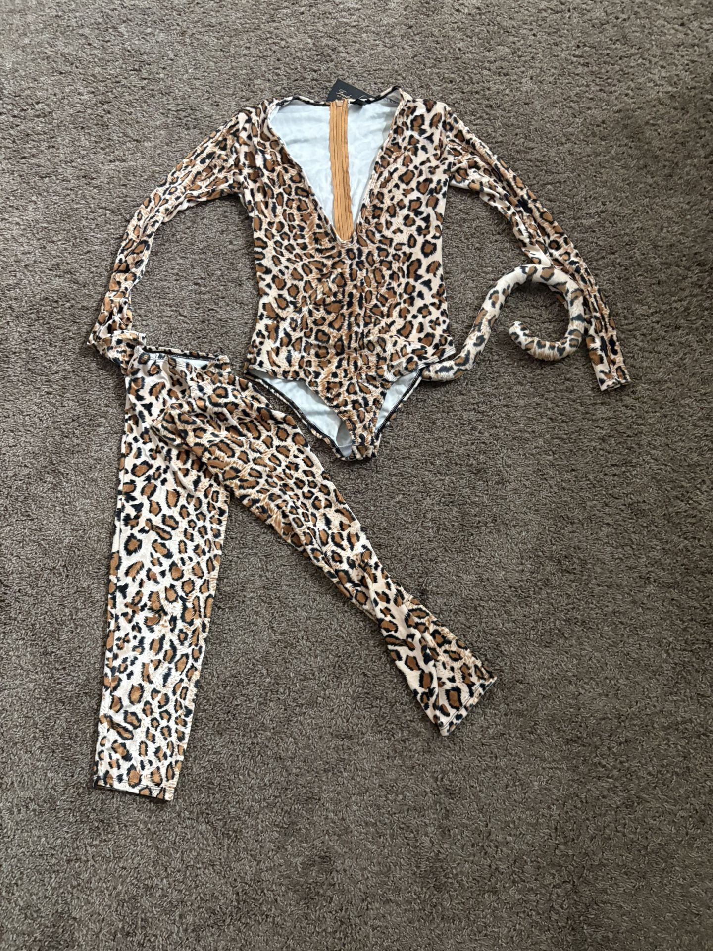 Cheetah  Cat Costume 