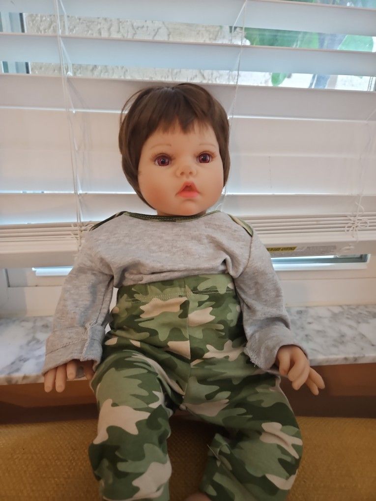 Realistic Baby Boy Doll
