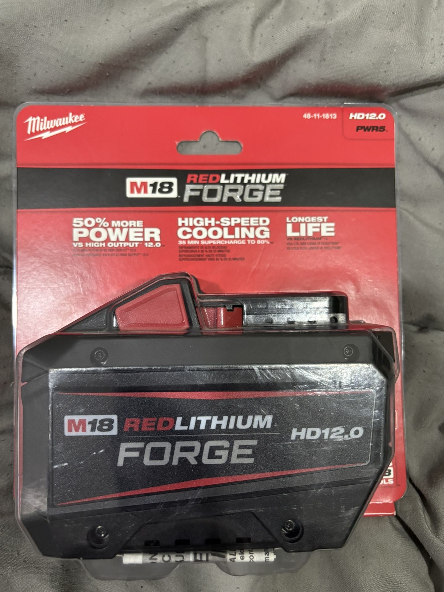 Milwaukee M18 Forge 12.0 Battery Hd Read Below
