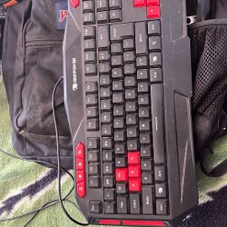 Keyboard  Mouse And Gaming Head Set 