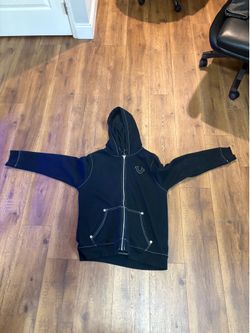 XL true religion hoodie worn