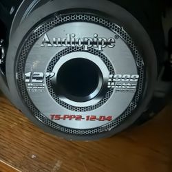 2 Audiopipe 12”s