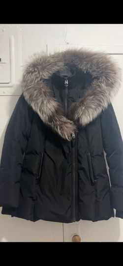 Mackage Coat With Silver Fur