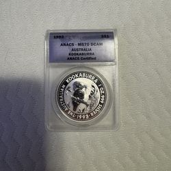 1993 Anacs Ms70 Dcam Australia Kookaburra