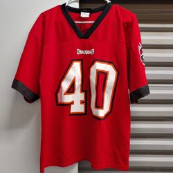 Tampa Bay Buccaneers Mike Alstott Jersey Size Medium