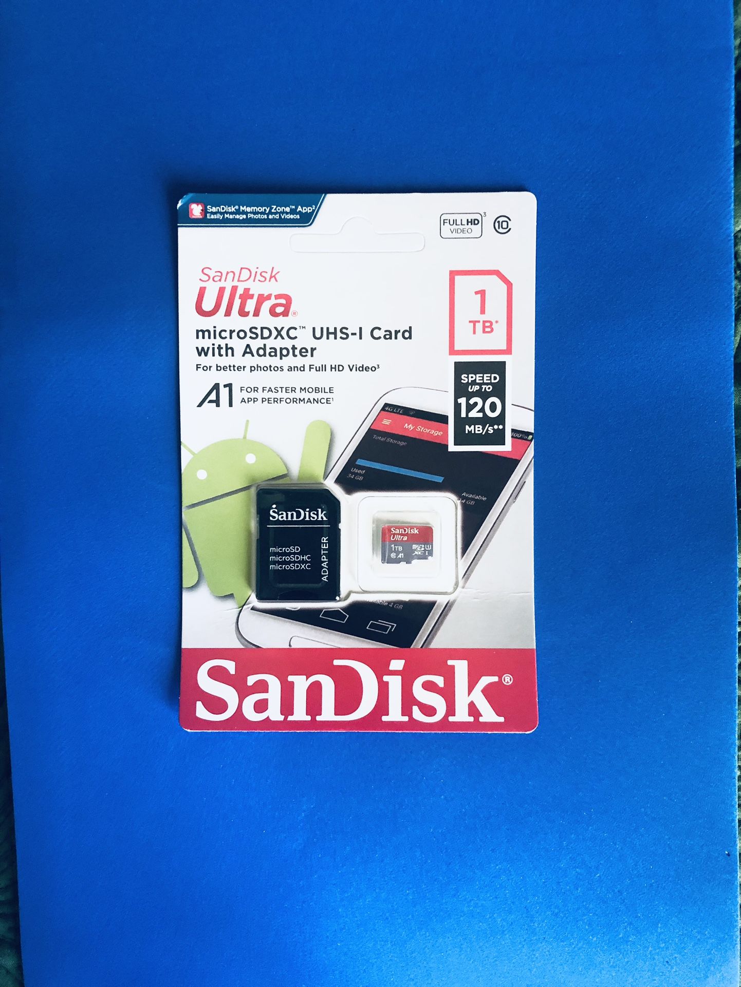 SanDisk 1 TB Micro SD Card High Speed 2024 (Nintendo switch compatible)