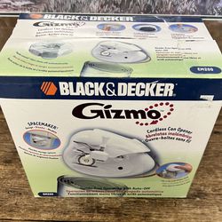 Black & Decker Gizmo Electronic Cordless Under Counter Can Opener