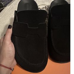 NEW in box Hermes clogs women