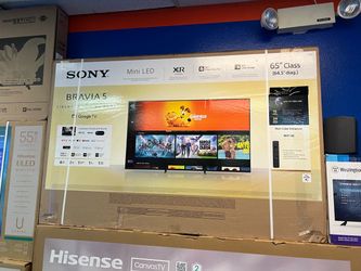 Sony Bravia 65” 4K mini led smart tv