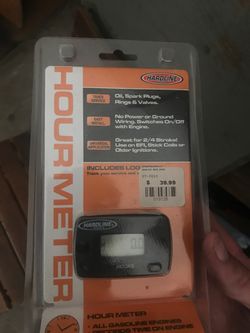 Dirt bike hour meter