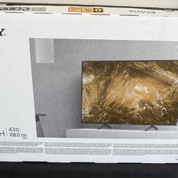 Sony Bravia 4k 43” Smart Try Brand New