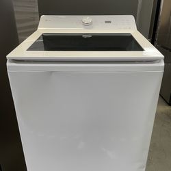 LG 5.3 Cu Top Load Washer With Agitator In White 