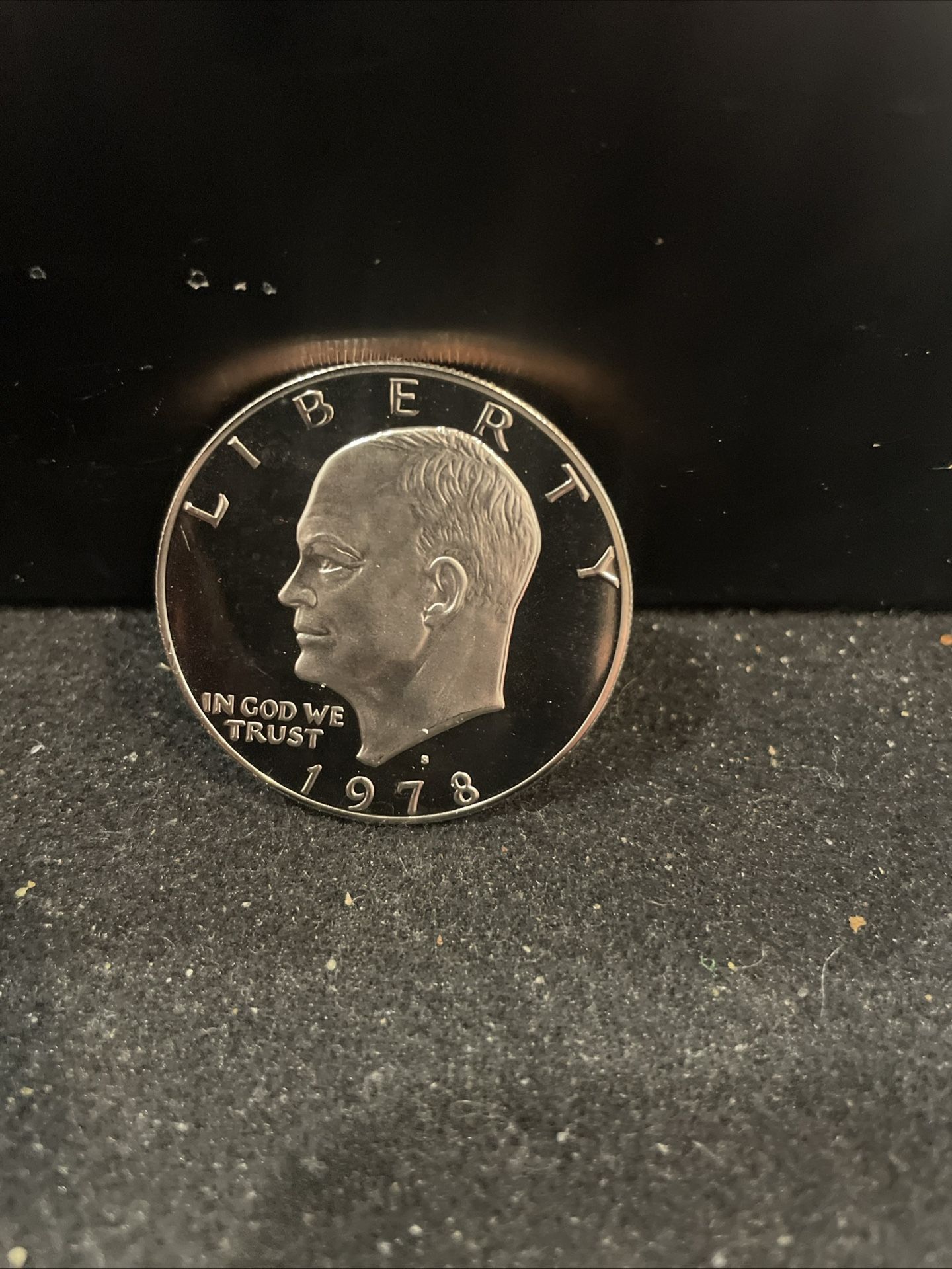 1978 S Gem Proof Eisenhower Dollar With A Extreme Cameo E-64