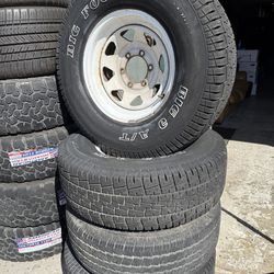 16” 4 wheels & tires 6 lug chevy or toyota