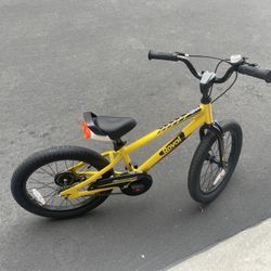 Royal Yellow Kids Bike (Used Once)
