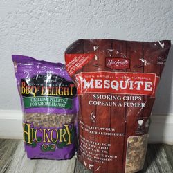 BBQ Smoking Wood Pellets And Chips 