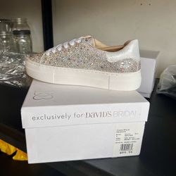 Bedazzled Wedding Sneakers 