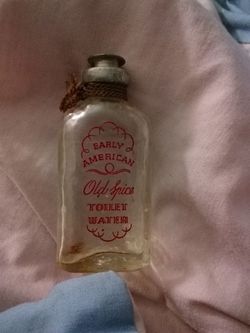 Old old spice bottle