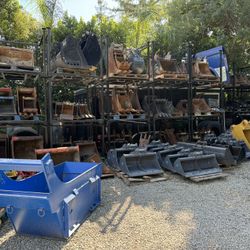 Heavy Equipment Attachments Skid Steer Mini Excavator 