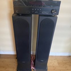 Pioneer/Yamaha Subs & Receiver