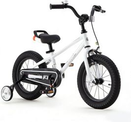 RoyalBaby Bike White Brand New Assembled