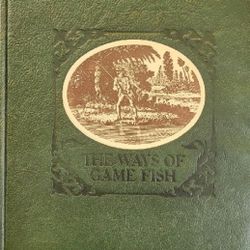 Antique Picture Book About Game Fish