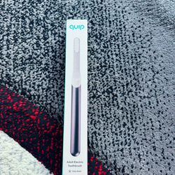 BRAND NEW QUIP ADULT ELECTRIC TOOTHBRUSH IN SLATE METAL