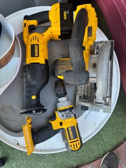 DeWalt 28v Cordless Power Tool Set – 3 Pieces