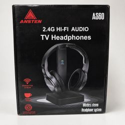 ANSTEN AS60 Wireless Stereo TV Headphones System