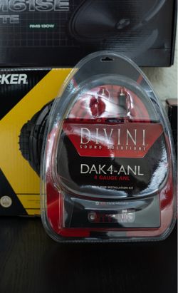 Amplifier wiring kit 4 gauge
