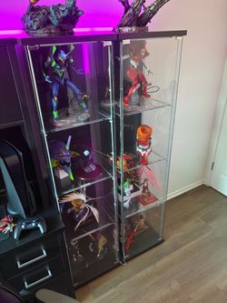 IKEA Detolf Glass Cabinets