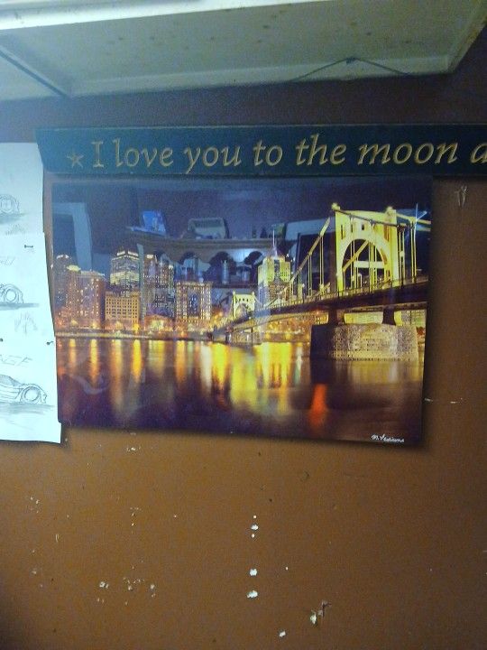 Professionnel Photo Of Pittsburgh And Signed