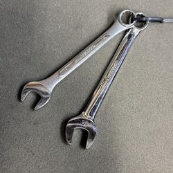 ( 2 pc set ) CRESCENT AND CHANNELLOCK METRIC COMBO WRENCH SET