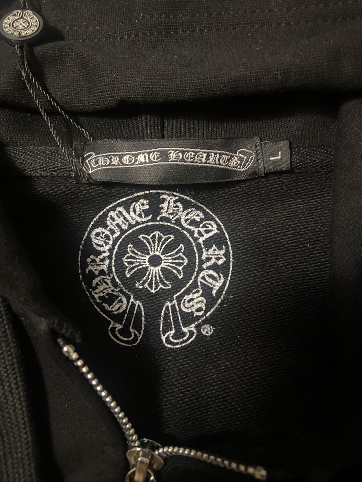 Chrome Hearts Black Hoodie (L)