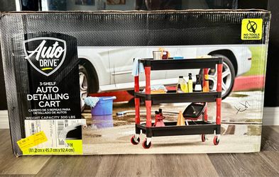 Heavy duty detailing cart