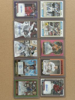 Baseball Autograph Cards 