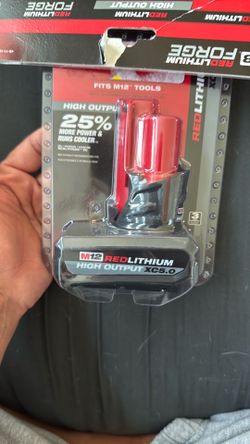 Milwaukee M12 Red Lithium