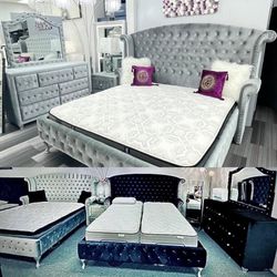 Bedroom Set In Stock For Fast Delivery 