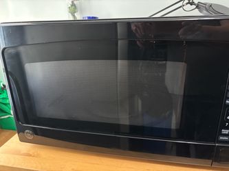 GE Black Microwave
