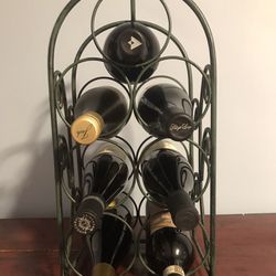Metal Wine Rack (7 Bottles)