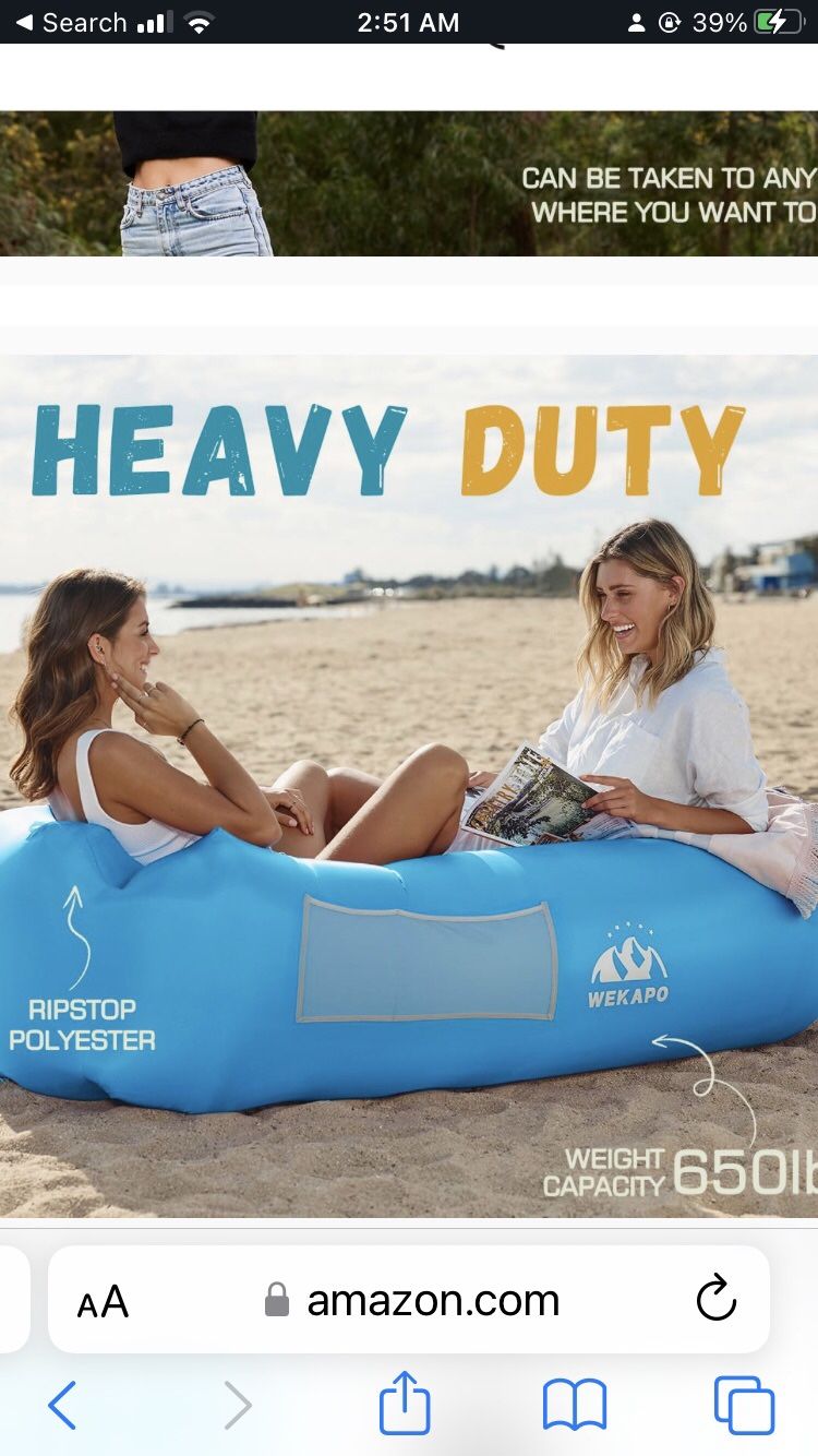 INFLATABLE AIR MATTRESS  SOFA 