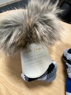 Sherpa Lined Socks